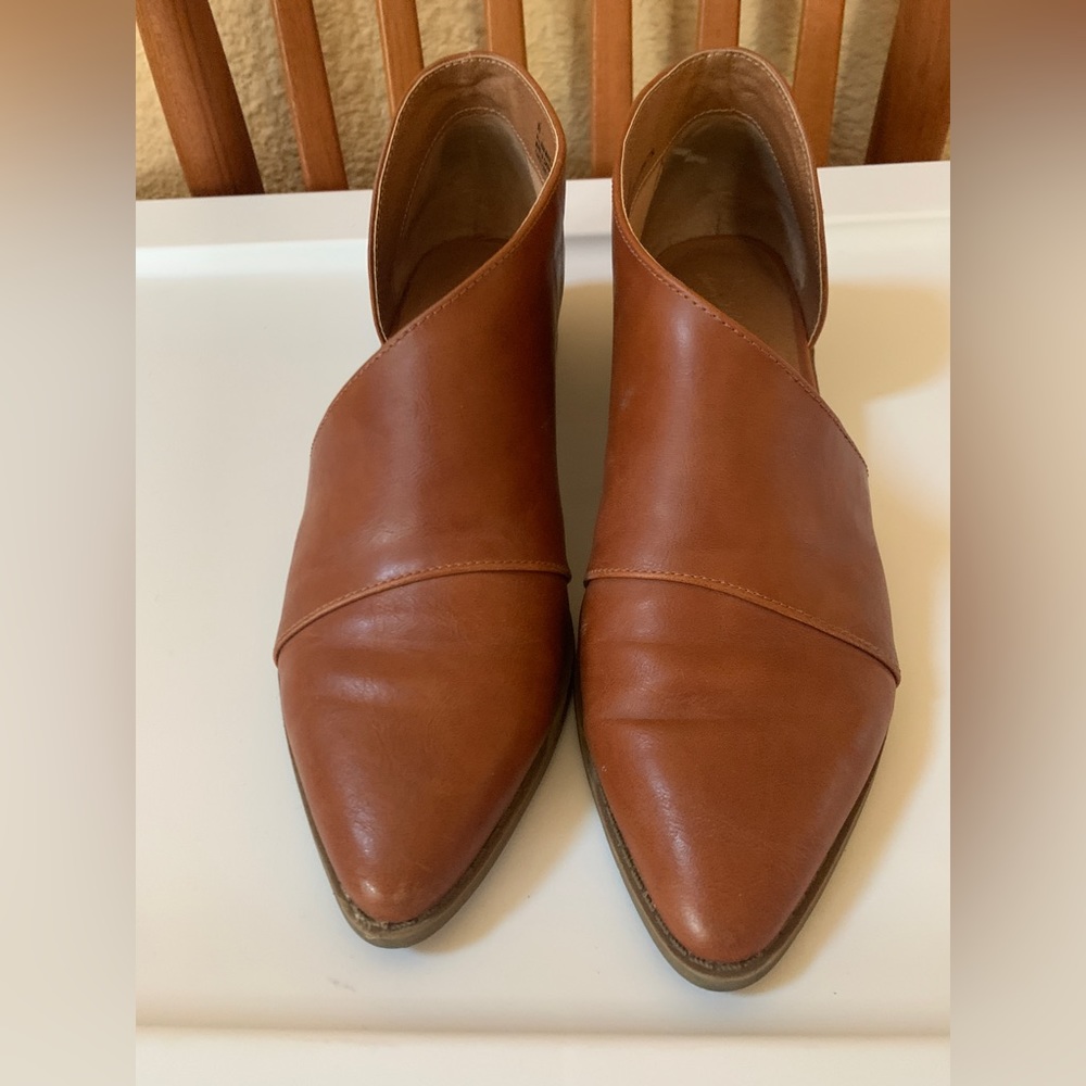 Vegan leather flat boot shoes
